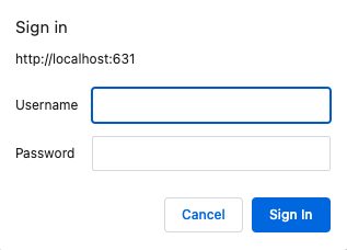 username en passwords cups