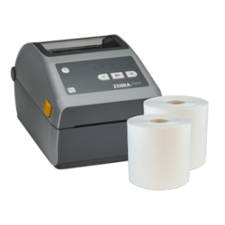 Starterspakket: Zebra ZD621 printer + 6 rollen Linerless labels