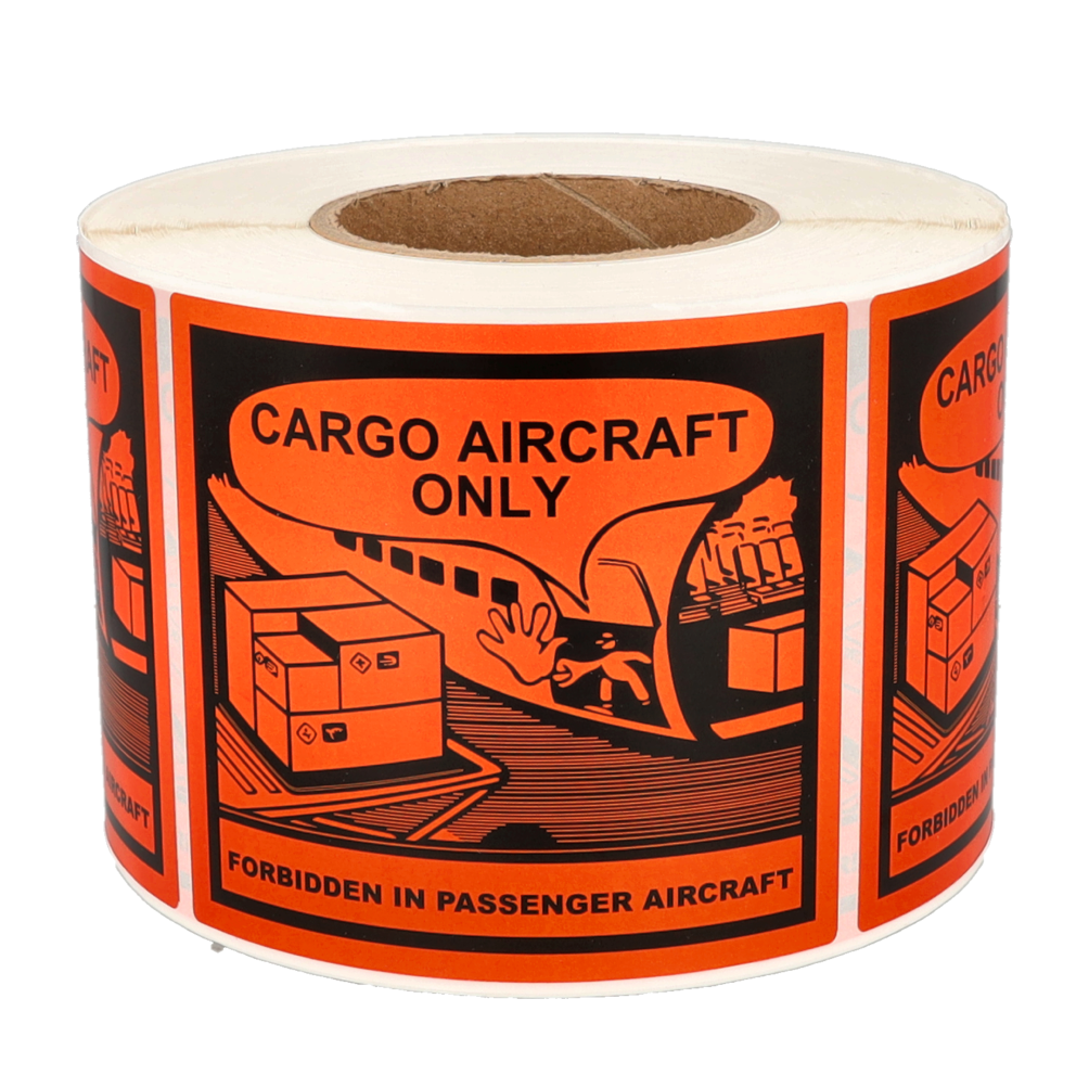 Cargo aircraft only label