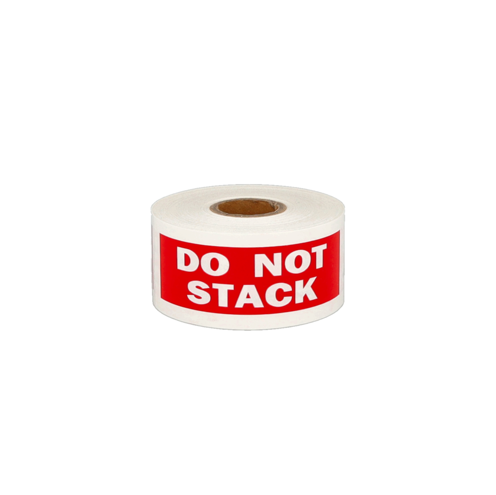 “do not stack', 101,6mm x 38,1mm, 300 Etiketten, permanent